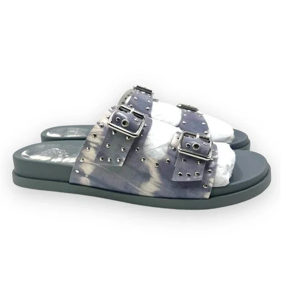 Vince Camuto Shoes Vince Camuto Womens Pavey Blue Gray Tie Dye